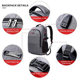 Laptop Backpack with USB Charging Port Travel Computer Bag for Women and Men Anti Theft Water