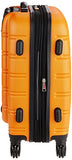 Rockland Luggage Melbourne 20 Inch Expandable Abs Carry On Luggage, Orange, One Size