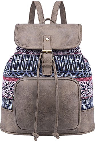 Lily Queen Fashion Small Purse Backpack Lightweight For Women And Teen Girls Colorful