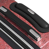 Mia Toro Italy Annata Hardside 28" Spinner, Silver