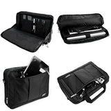 VanGoddy 3-in-1 Black Trim Hybrid Laptop Bag w/USB Hub & Mouse for Dell Inspiron/Latitude /