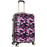 Aimee Kestenberg Women's Sergeant 24" Camo Printed Hardside Expandable 8-Wheel Spinner Checked