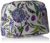 Vera Bradley Lighten Up Medium Cosmetic, Lavender Botanical