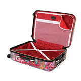 HALINA Car Pintos Intenso 24" Hard Side Spinner Luggage, Multicolor