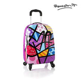 Heys America Unisex Britto Tween Spinner Purple Hearts Luggage