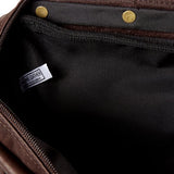 David King & Co. Porthole Brief With Inside Organizer, Cafe, One Size