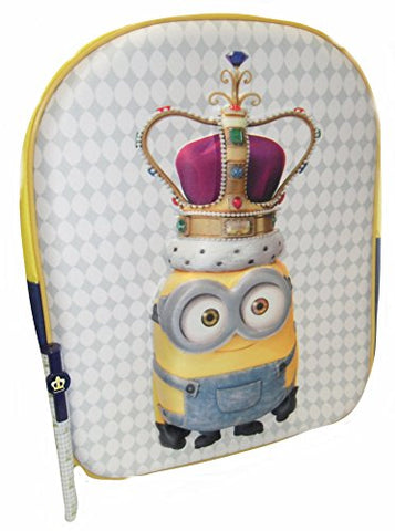 Despicable Me King Minion 3D Eva Junior Backpack
