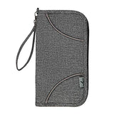 Travel Wallet RFID Blocking Passport Wallet Holder Cover Waterproof Document Organizer Bag with