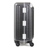 Enkloze X1 Carbon Black Carry-On 21" Spinner 100% Poly Tsa Approved Zipperless