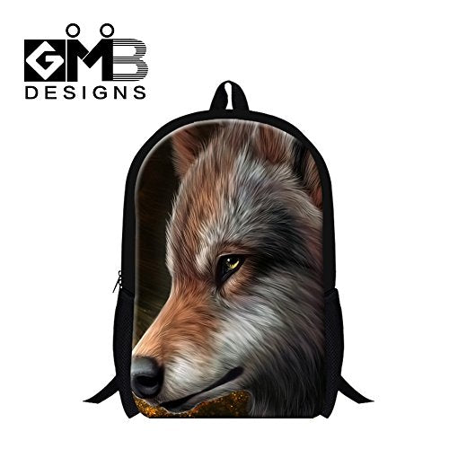 Crazytravel School Book Bag Daypack Shoulder Rucksack For Men Women Outdoor