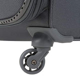 Flight Knight Lightweight 4 Wheel 300D Soft Case Suitcases Compatible Size For Vueling, Condor, TUI Fly - Large Charcoal FK0032_L