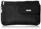 Baggallini Slim Waist Pack, Black/Sand