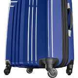 Samsonite Sparta 24" Hardside Checked Spinner Luggage (Cobalt)