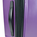 U.S Traveler Bloomington Carry-On 3-Piece Luggage Set - Purple