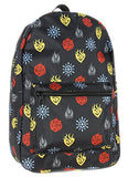 Rwby Backpack Anime Emblems Rose Weiss Blake Yang Symbols
