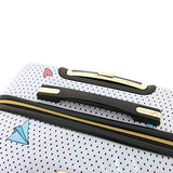 HALINA Nikki Chu Whatever 3 Piece Set Luggage, Multicolor