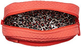 Vera Bradley Iconic Large Cosmetic, Microfiber, Coral Reef, One Size