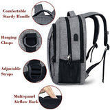 Travel Laptop Backpack,Business Anti Theft Slim Durable Laptops Backpack With Usb Charging Port