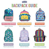 Wildkin 15 Inch Kids Backpack for Boys & Girls, 600-Denier Polyester Backpack for Kids, Features Padded Back & Adjustable Strap, Perfect Size for School & Travel Backpacks, BPA-free (Unicorn)
