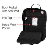 Fjallraven - Kanken Laptop 17" Backpack for Everyday, Black