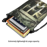 SLDFJLATEE Por-cupine TRE-e Drawstring Backpack/Outdoor Portable Backpack Sports and Fitness Backpack