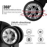 SHOWKOO Luggage Sets Expandable Suitcase Double Wheels TSA Lock (Gray)