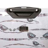 HALINA Valerie Aubergine 3 Piece Set Luggage, Multicolor