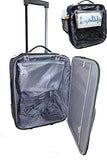 New BoardingBlue 18" Frontier, Spirit, America Airlines Personal Item Under Seat Luggage (Black)