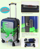 Lttxin Kids' Luggage 18 Inch Polycarbonate Carry On Rolling Suitcae Hard Shell (Cute