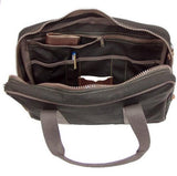 Duluth Pack Safari Portfolio Briefcase, Black, 11 X 16 X 4-Inch