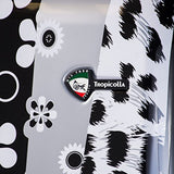 Mia Toro Pop Fiore Hardside Spinner Luggage 3Pc Set, Black