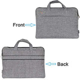 Arzweyk Laptop Sleeve Tote Bag 14-15 Inch Briefcase Messenger Bag with Shoulder Strap and Handle