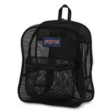 JanSport Mesh Pack Backpack Mesh Bag Black Bundle with a Lumintrail Memo Pad