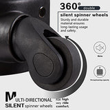 Coolife Luggage 3 Piece Set Suitcase Expandable TSA lock pinner softshell (Brown new)