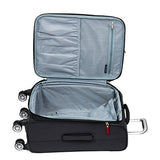 Ricardo Beverly Hills Luggage Shasta Lake 21" Carry On Suitcase, Dark Charcoal