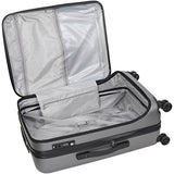 Delsey Luggage Cruise Lite Hardside 25" Exp. Spinner Trolley, Black Cherry