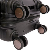 Perry Ellis Tanner 21" Hardside Carry-On Spinner Luggage, Charcoal