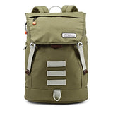 American Tourister Side Step Backpack Green/Grey/Orange