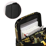 LORVIES Halloween Zombie Party School Bag for Student Bookbag Women Travel Backpack Casual Daypack Travel Hiking Camping