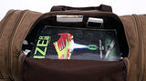 Large Capacity Canvas Unisex Travel Duffel Bag Shoulder Handbag Weekend Bag w/ Strap