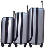 Delsey Luggage Cruise Lite 3-Piece Hardside Set, Titanium