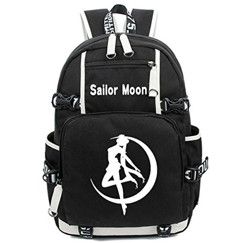 Yoyoshome Sailor Moon Anime Tsukino Usagi Luna Cosplay Noctilucence Backpack School Bag