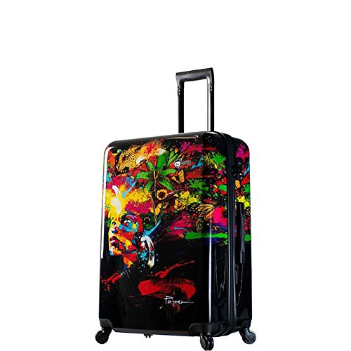 Mia Toro Italy Prado-Beautiful Minds 28 Inch Spinner Luggage,pbm