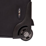 Traveler’S Choice  Birmingham Lightweight Expandable Rugged Rollaboard Rolling Luggage - Black