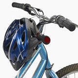 Lewis N. Clark TSA Approved Padlock & Bike Lock for Luggage + Travel, Set Your Combo w/30in Retractable Steel Cable, Red