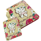 Character Travel Gifts Accessories (Hello Kitty, Passport Holder & Luggage Tag Set Vintage Style)