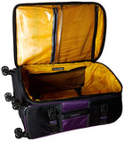 Travelpro Tpro Bold 2.0 26 Inch Expandable Spinner, Black/Purple, One Size