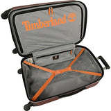 Timberland Shelburne Expandable Three Piece Hardside Luggage Set (21In/24In/28In), Chocolate
