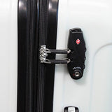 World Traveler Bloom 3-Piece Lightweight Luggage Set, Flower