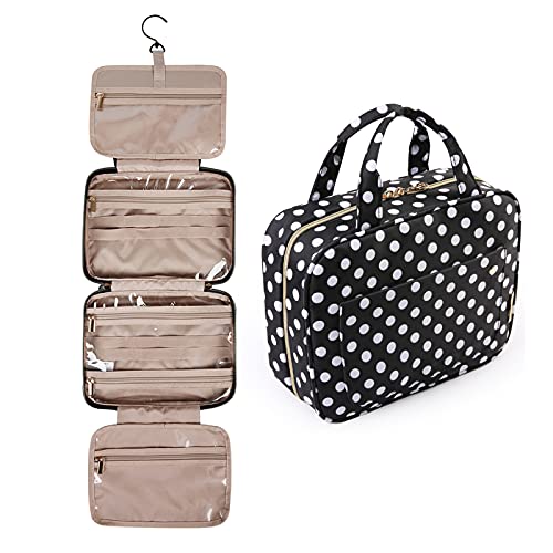 Cute Toiletry Bag Travel Bag With Hanging Hook, Water-resistant Makeup  Cosmetic Bag Travel Organizer For Accessories Shampoo Container Toiletries